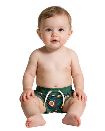 KIABI Baby Girl Tropical Fruit Swim Short