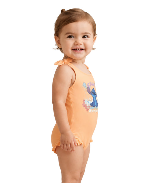 KIABI Baby Girls Stitch Chill Swim Suit