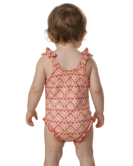 KIABI Girls  Geometric Swim Suit