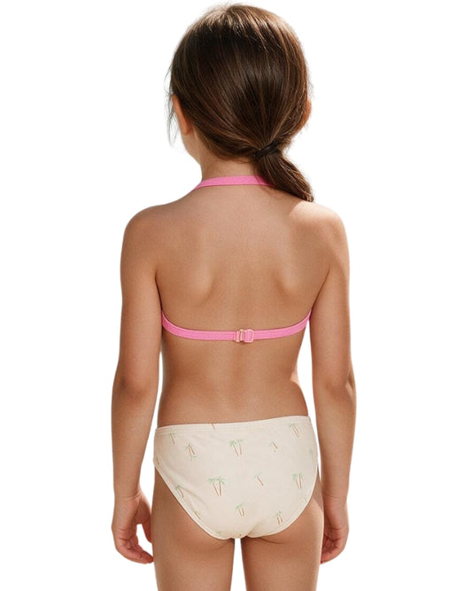 KIABI Girls Palm Tree Swimwear 2 Pcs