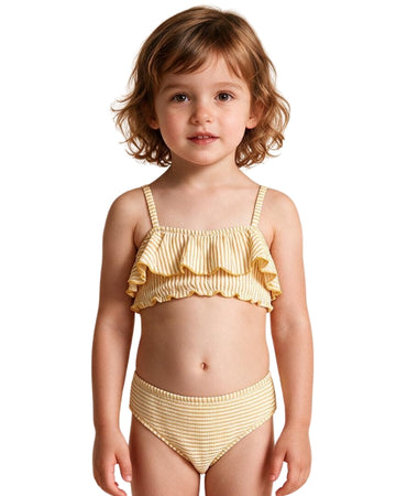 KIABI Girl Stripped Swim Suit