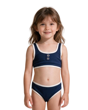 KIABI Girls Comfy Swim Suit