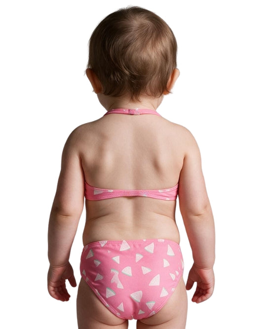KIABI Baby Girls Watermelon Swimwear 2 Pcs