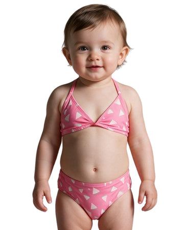 KIABI Baby Girls Watermelon Swimwear 2 Pcs