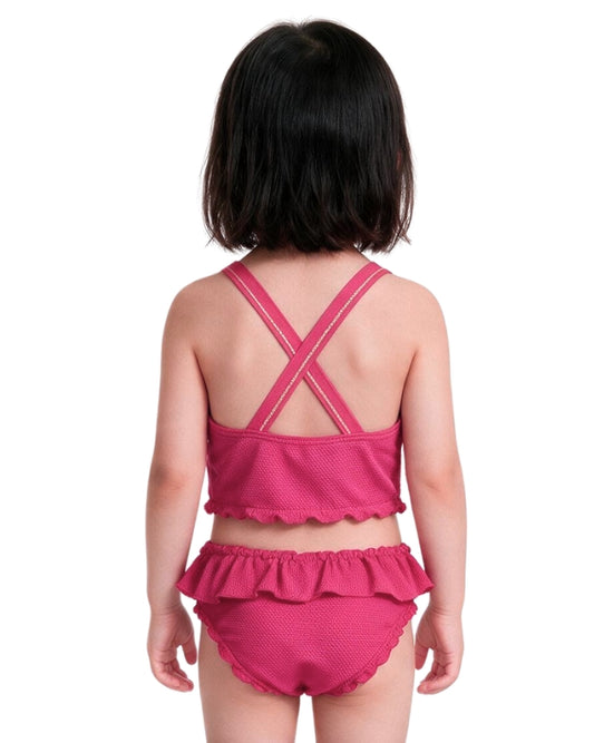 KIABI Baby Girls Soft Textured Swim Set