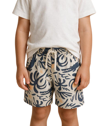 KIABI Boys Tropical Print Short