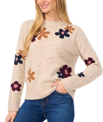 CECE Women Floral Designed T-Shirt