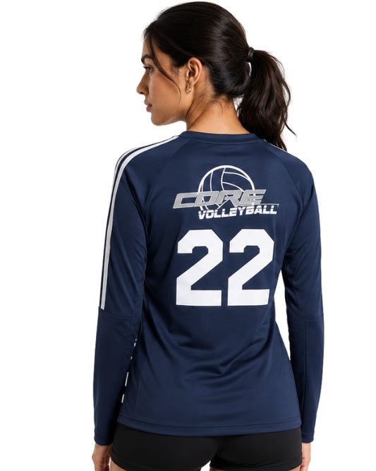 ADIDAS Women Core Volleyball Back Graphic T-shirt