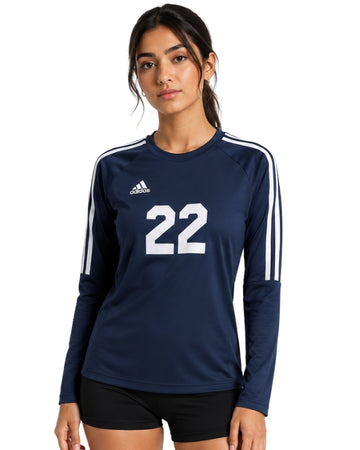 ADIDAS Women Core Volleyball Back Graphic T-shirt