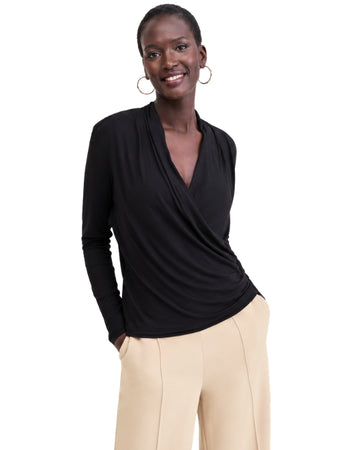 INC INTERNATIONAL CONCEPTS Women Crossover Front T-Shirt