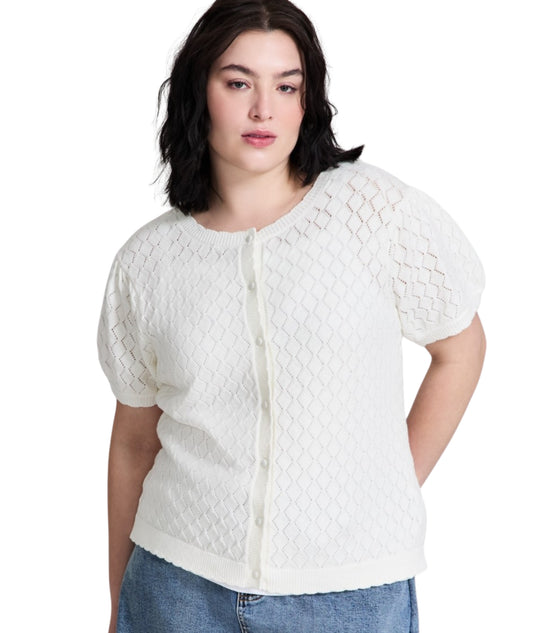 AND NOW THIS Women Breathable Designed Cardigan