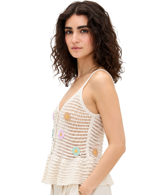 BLANKNYC Women Crochet Top