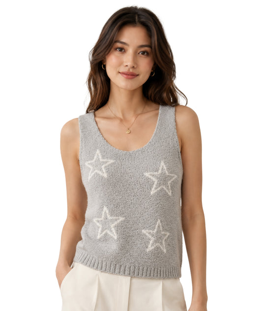 HIPPIE ROSE Women Soft Sleeveless T-Shirt