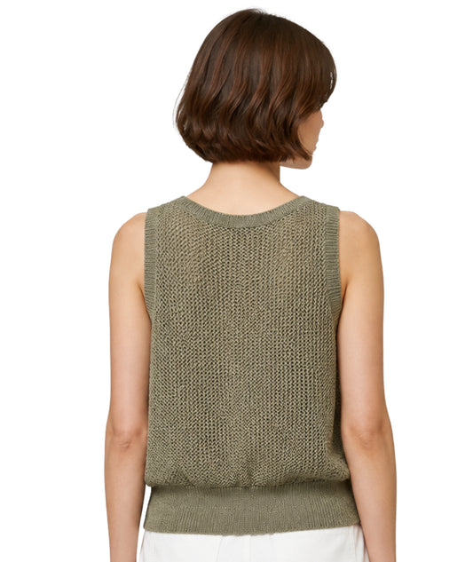 AND NOWW THIS Women Lace-Trim Vest