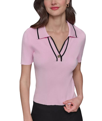 KARL LAGERFELD Women Polo Neck T-Shirt