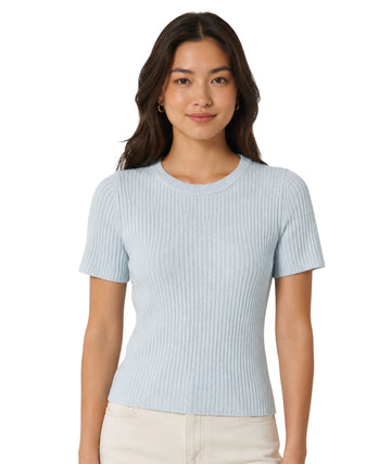 HOOKED UP Women Short Sleeve Warm Soft T-Shirt