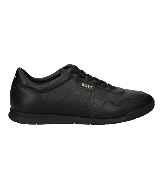 HUGO BOSS Men Faux Leather Trainers Sneakers