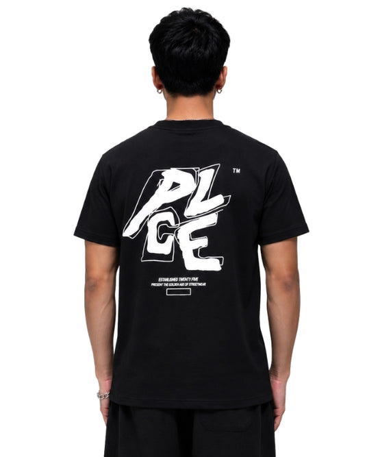 POLICE Men Bold Streetwear Inspired Back Design T-Shirt