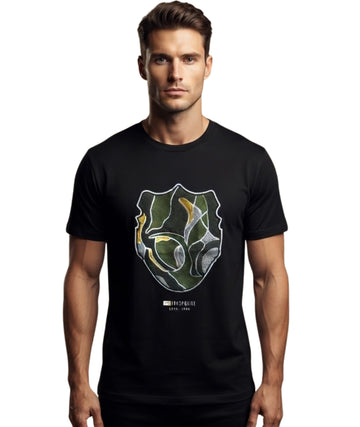 POLICE Men Designed Short Sleeve T-Shirt
