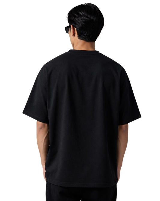 POLICE Men Embossed T-Shirt