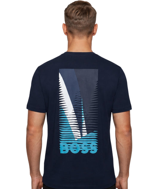 HUGO BOSS Men Designed Short Sleeve T-Shirt