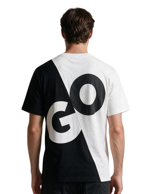 HUGO BOSS Men Short Sleeve Designed T-Shirt