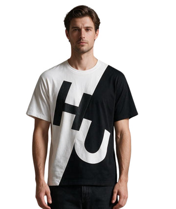 HUGO BOSS Men Short Sleeve Designed T-Shirt