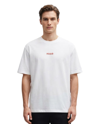 HUGO BOSS Men Logo Sign Short Sleeve T-Shirt