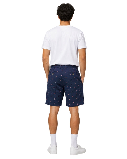 SONOMA Men All-Over Flamingo Printed  Short