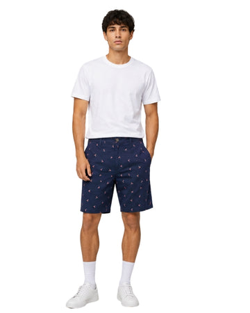 SONOMA Men All-Over Flamingo Printed  Short
