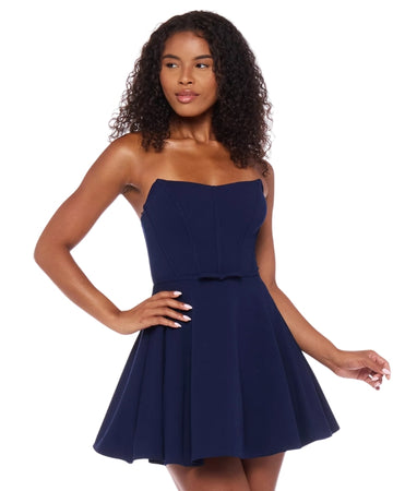 B.DARLIN Women Flattering Princess Seam Detailing Dress