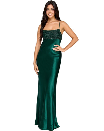 EMERALD SUNDAE Women Sequined Top Dress