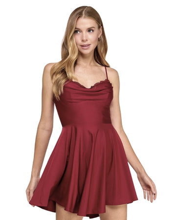 CITY STUDIO Women Smooth Satin Dress