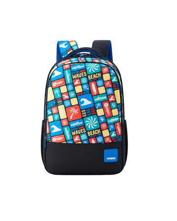 AMERICAN TOURISTER Men All-Over Graphic Print Backpack
