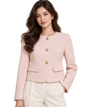 KIABI Women Designed Buttons Blazer