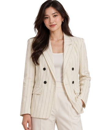 KIABI Women Designed Stripped Blazer