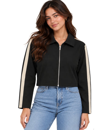 KIABI Women Casual Crop Jacket