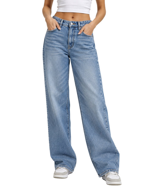 KIABI Women Straight Leg Jeans