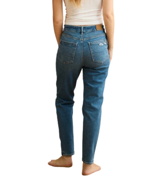 AMERICAN EAGLE Women Curvy Ripped Mom Jeans