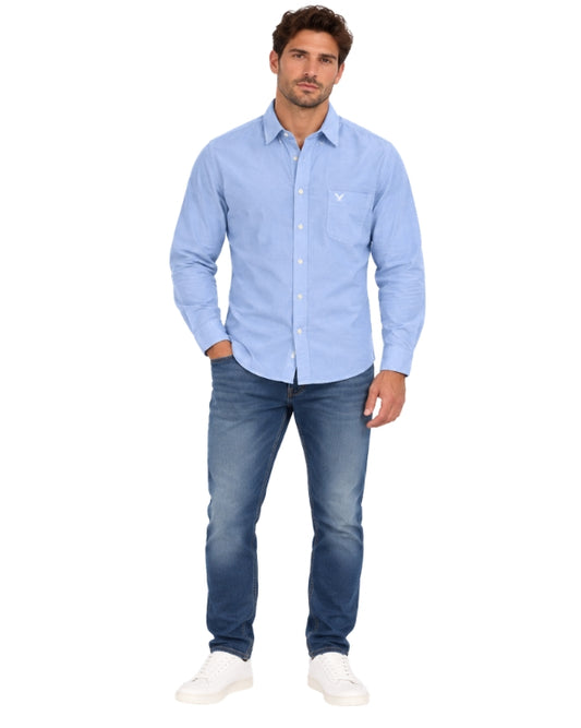 AMERICAN EAGLE Men Cotton Shirt