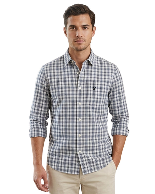 AMERICAN EAGLE Men Stripe Shirt