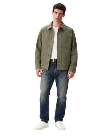 CK CALVIN KLEIN Men Twill Chore Jacket