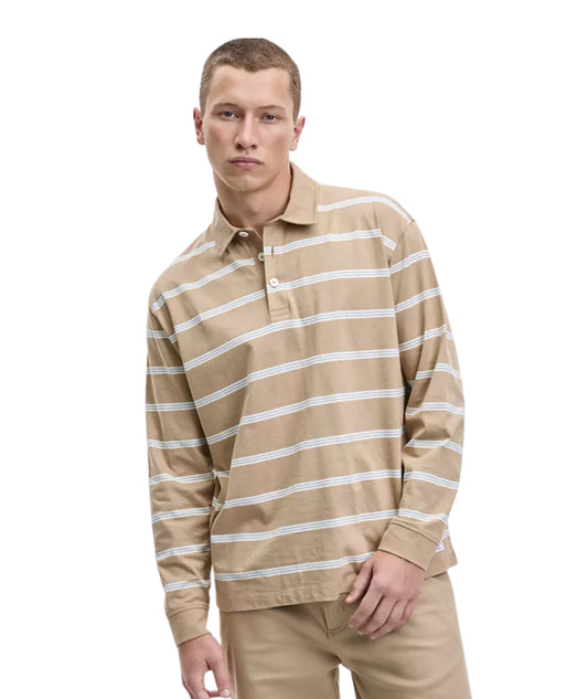 HUGO BOSS Men Stripped Long Sleeve T-Shirt