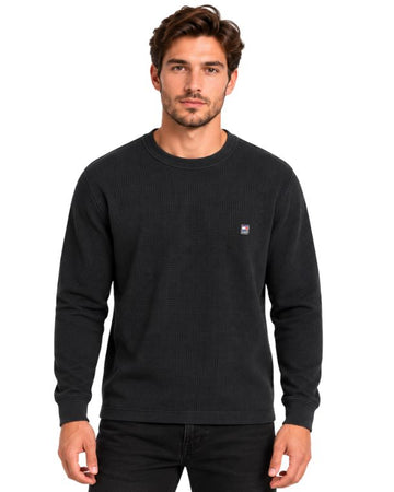 TOMMY HILFIGER Men Waffle Knit T-Shirt