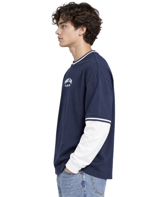 TOMMY JEANS Men Designed Long Sleeve T-Shirt