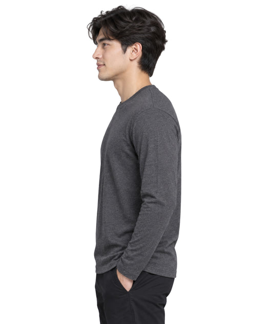 JACK & JONES Men Casual Long Sleeve T-Shirt