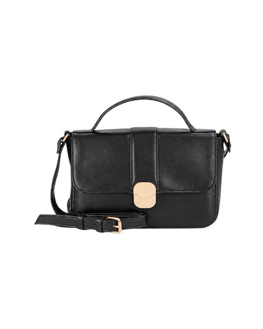 TIME & TRU Women Smooth Leather Look Finish Bag