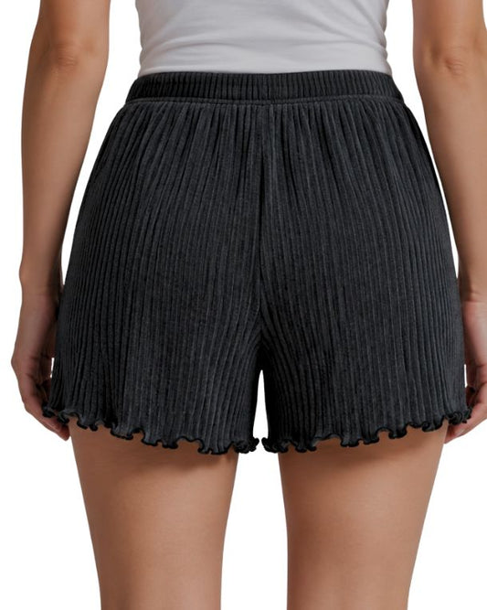 AMERICAN EAGLE Women Rib Pyjama Short