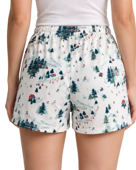 AMERICAN EAGLE Women Winter Ski Resort Pyjama Short
