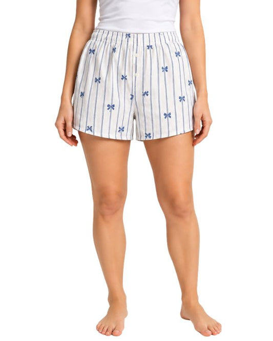 AERIE Women Allover Bow Pattern Pyjama Short